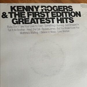 Kenny Rogers & The First Edition Greatest Hits Vinyl
